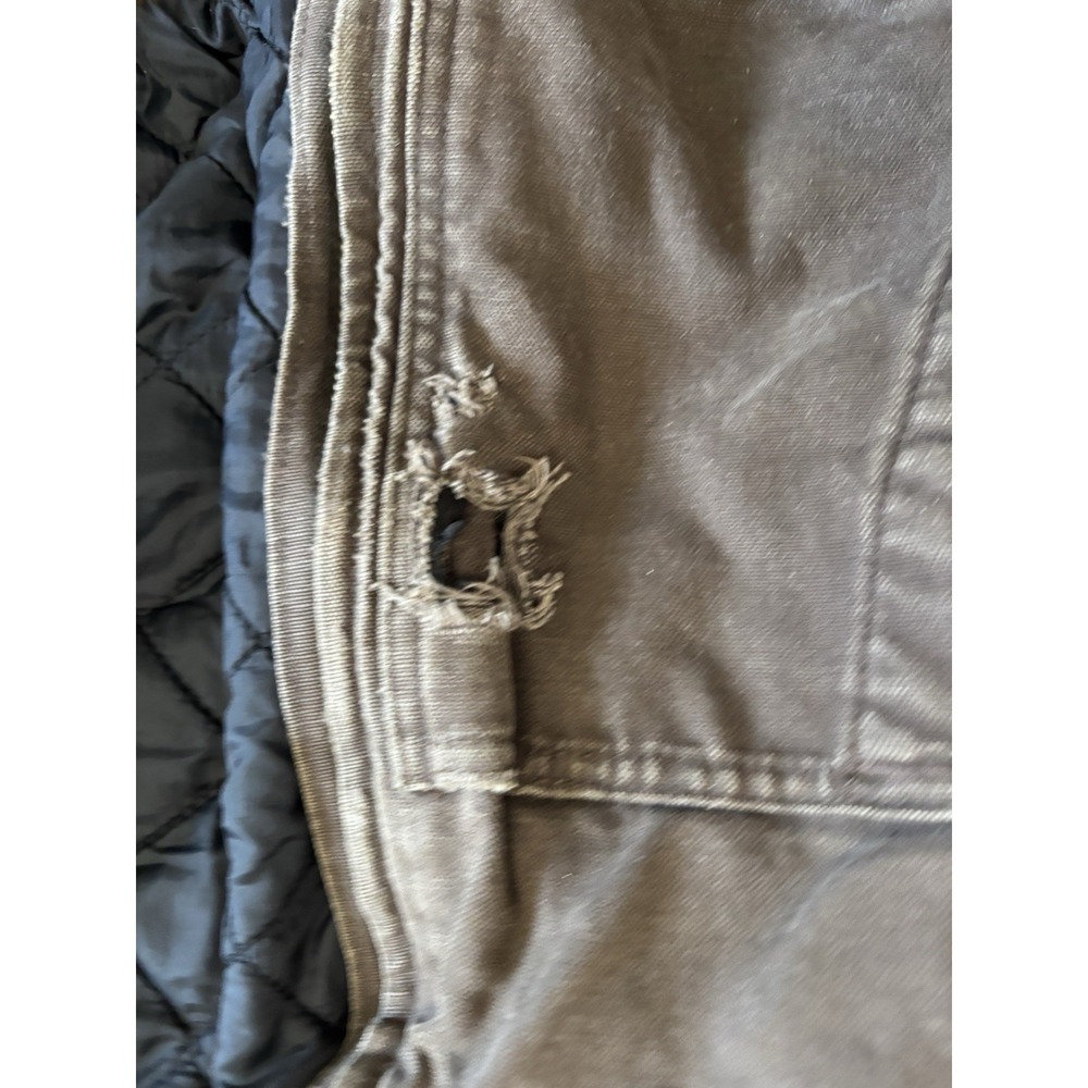 Carhartt Womens XL Washed Duck Insulated Bib Overalls OR4031-W Size L Jacket - Picture 7 of 15